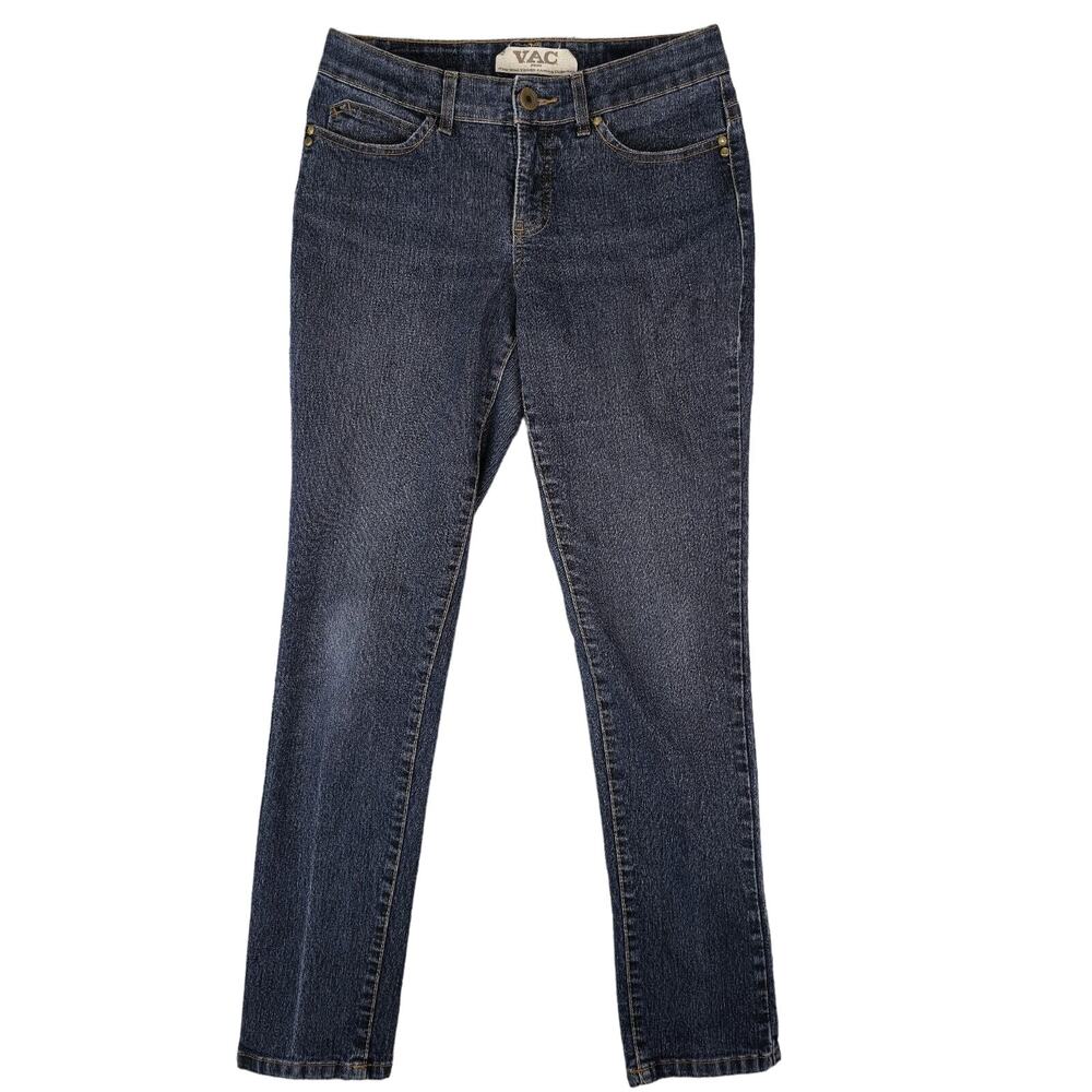 Nine West Jeans Womens‎ 6 Blue Vac Freedom Skinny Denim Cotton Stretch Casual